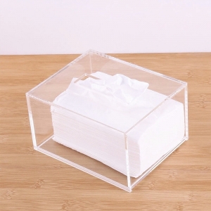 Пользовательский офис прозрачный ящик для акриловой ткани 