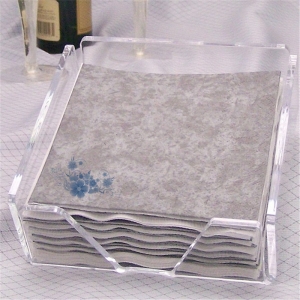 Китай производитель квадратная коробка акриловой ткани для отеля / ресторана / дома 