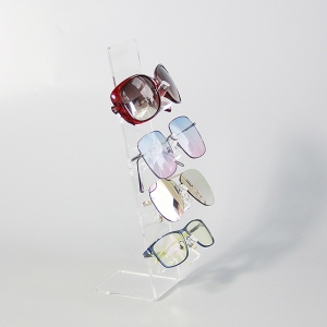 4 Tiers Оптовые акриловые солнцезащитные очки 