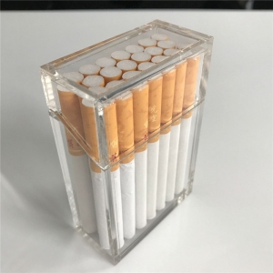 Нестандартный размер прозрачной акриловой коробки для сигар 