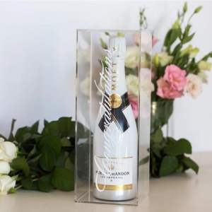 2019 прозрачный плексиглас винный шкаф мраморная акриловая коробка для шампанского 