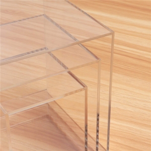 квадратная прозрачная акриловая коробка кубики persprx для отображения 