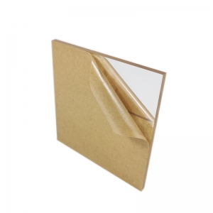 прозрачный акриловый лист высокой прозрачности толщиной 6 мм с крафт-бумагой 