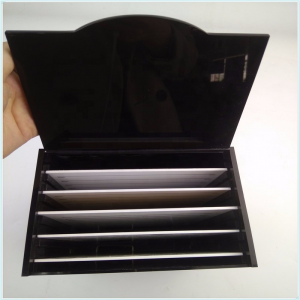 Оптовая черный акрил 15 плиток хранения организатор ресниц  