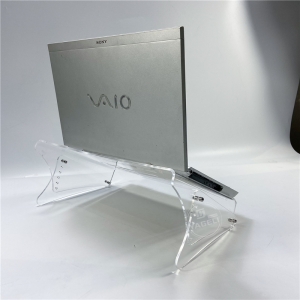 Оптовая прозрачная угловая прозрачная акриловая ноутбук для офиса 
