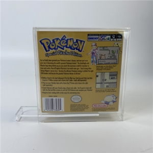 Оптовый акриловый чехол для видеоигр Pokemon Gameboy из плексигласа
 