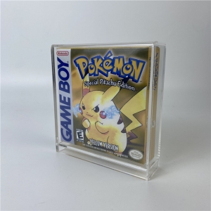 Оптовый акриловый чехол для видеоигр Pokemon Gameboy из плексигласа
 