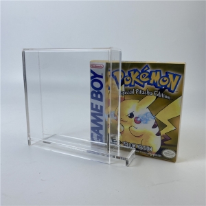 Прозрачный Perspex игра Boy Color System Box акриловый витрин 