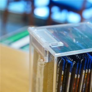 Прозрачный футляр для хранения спортивных карт из плексигласа, акриловая коробка для бустеров 
