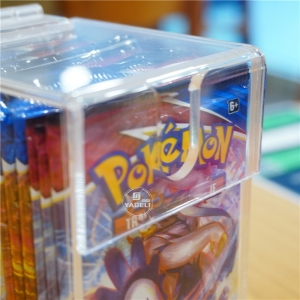 Новый дизайн оптом Pokemon Акриловая бустерная упаковка 