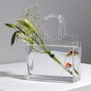 Акриловая стеклянная ваза Tote Bag Fish Tank 