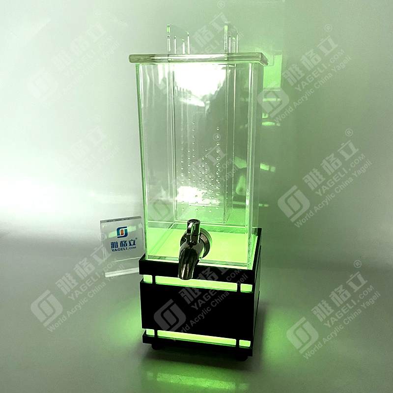 acrylic drink dispenser