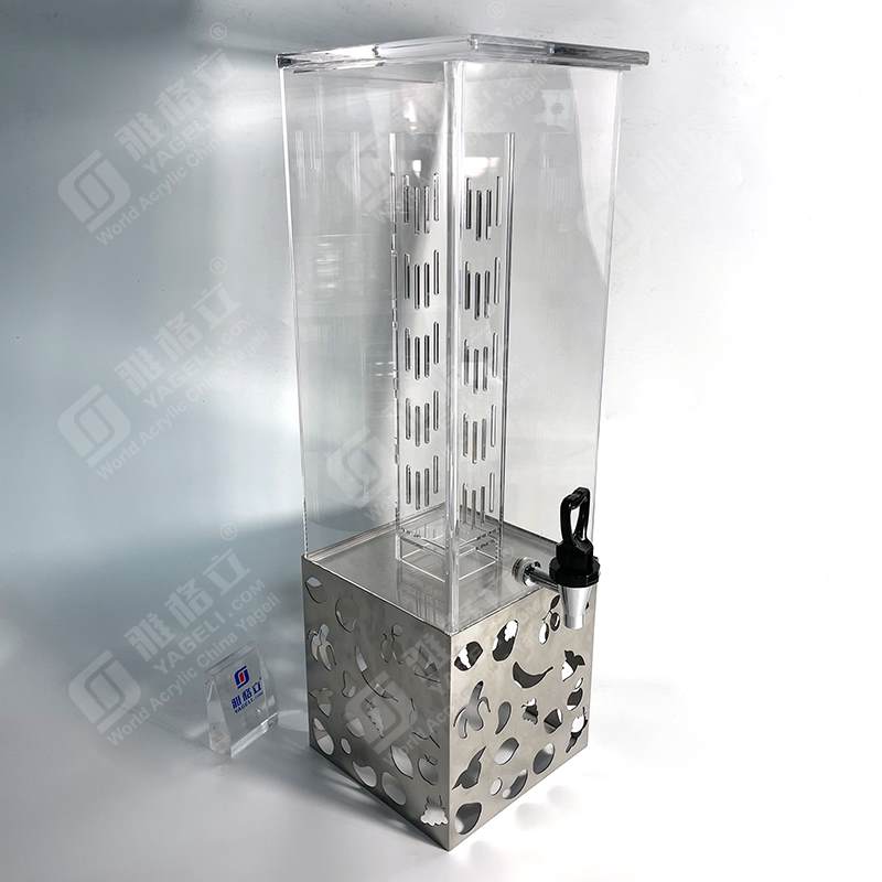 acrylic drink dispenser
