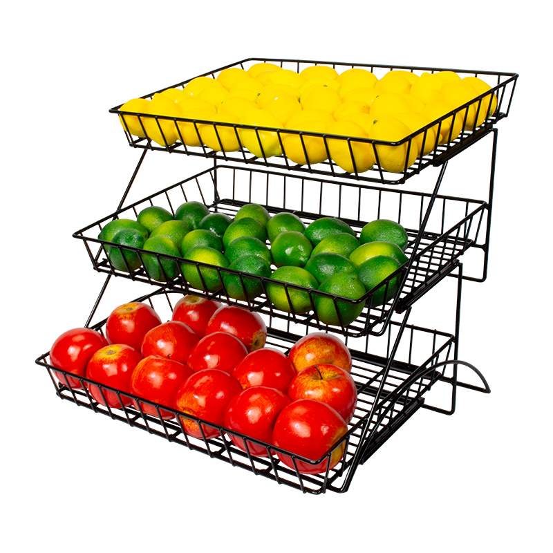 metal food display stand
