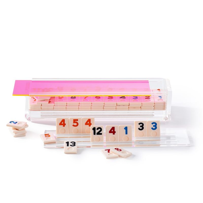 106 Tiles Rummy Set Party Game Portable