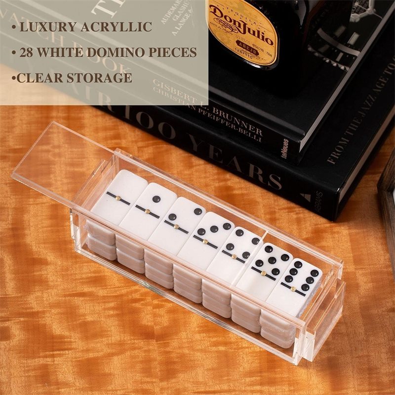 Acrylic Domino Game Box