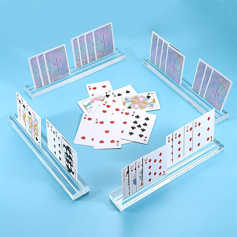 Acrylic Card Holder with Slots