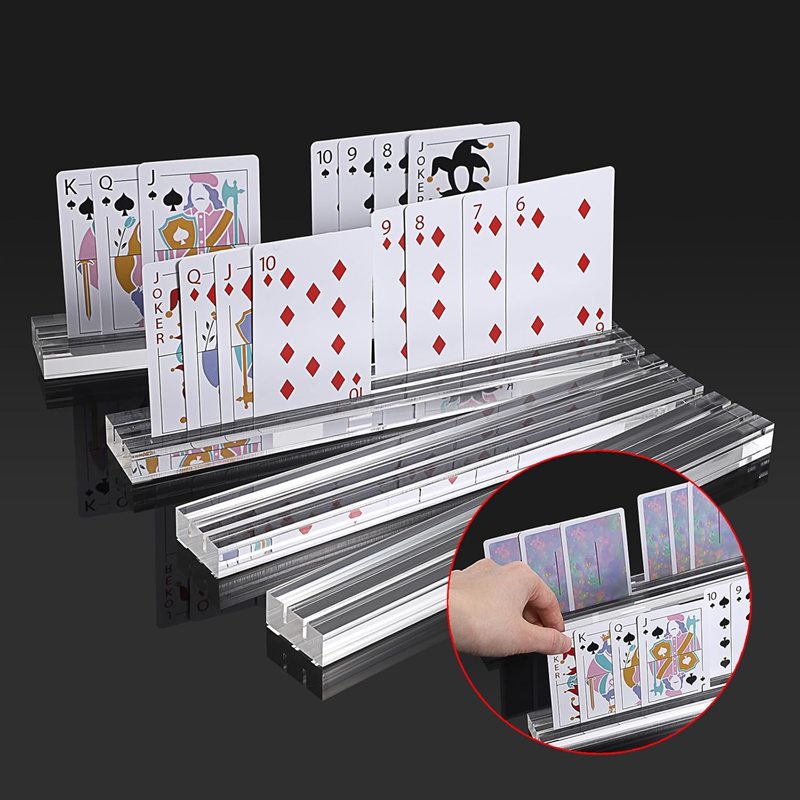 Acrylic Card Deck Holder Stand