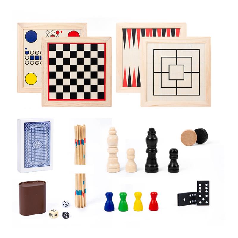Wooden Multi-game Set