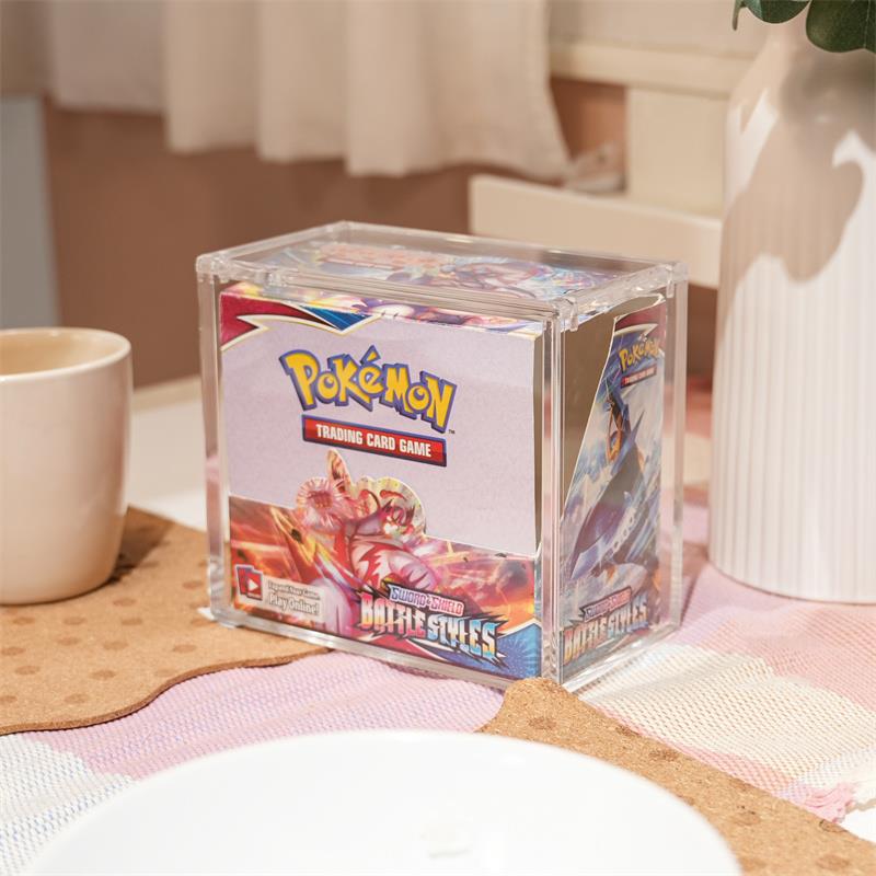 booster box acrylic case magnetic