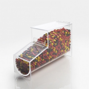Oem прозрачная пластиковая акриловая коробка для конфет для магазина 