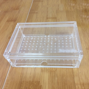 прозрачный акриловый сигар коробка humidor водонепроницаемый 