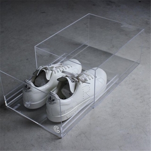 Прозрачная акриловая коробка для обуви