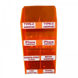 счетчик 4 шины флуоресцентные оранжевые аксессуары для мобильных телефонов настенные витрины 