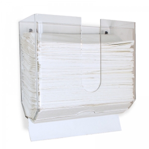 прозрачная акриловая кухонная подставка для салфеток