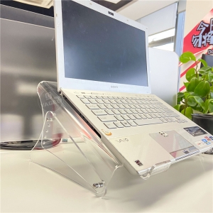 Wholesale Clear Desktop Съемный акриловый ноутбук подставка для ноутбука Lucite Computer Holder 