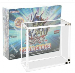 Очистить Люцит PTCG ETB .Корпус акриловой бустеры для Pokemon  