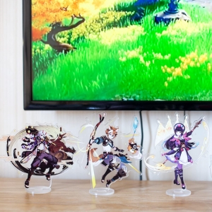 Фигурка Genshin Impact на акриловой подставке Standee 