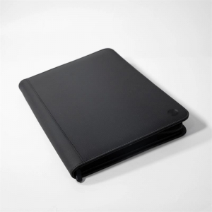 Индивидуальная черная карманная обменная карта Pu Toploader Binder 