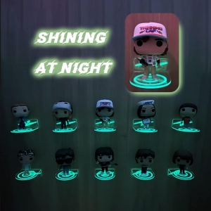 Маленькие прозрачные акриловые плавающие полки для Funko Pop 