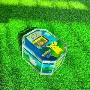 Акриловый защитный чехол для жестяной коробки Pokémon TCG 
