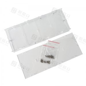 Съемная акриловая жестяная коробка-витрина с 4 ячейками Pokemon Mini 