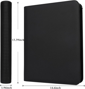 Папка-регистратор PSA из искусственной кожи с 6 карманами 