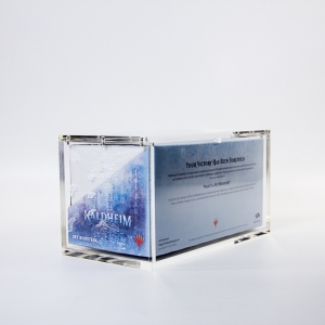 Акриловый УФ-стойкий демонстрационный кейс для бустеров Magic: The Gathering. 