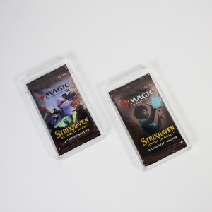 Защитный чехол для бустера MTG из акрила, устойчивый к УФ-излучению на 97% (универсальный размер).