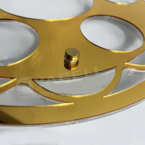 Высококачественное акриловое сервировочное блюдо для иудаики, устойчивое к ультрафиолетовому излучению. 