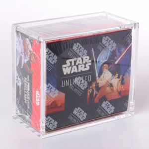 акриловый футляр для демонстрации бустеров