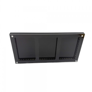 Акриловая рамка для демонстрации торговых карт с LED-подсветкой, 3 слота, одно касание 