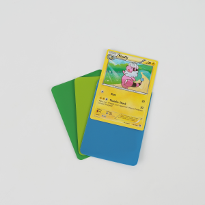 Цветные матовые протекторы для карт TCG с закругленными углами 