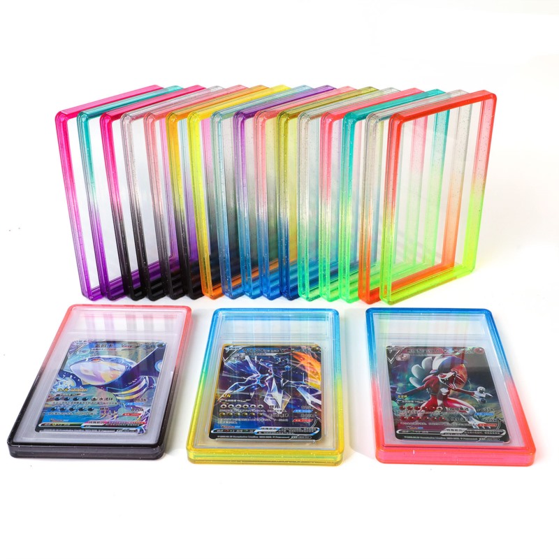 Инновация в отрасли! Индивидуальные градиентные бамперы для коллекционных карт с бесплатными формами — новый стандарт защиты премиум-класса