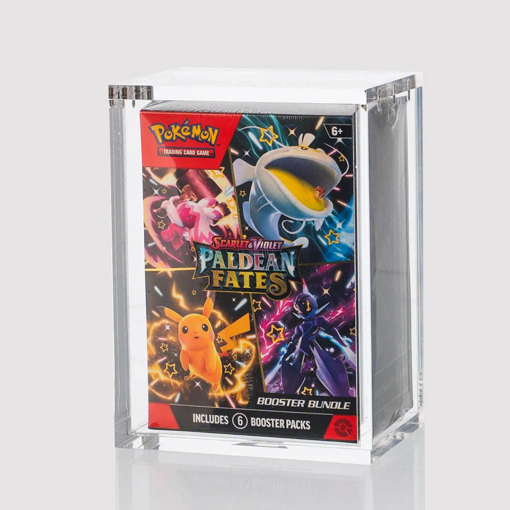 Акриловый демонстрационный футляр для карточной игры.